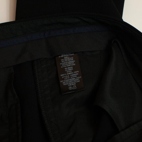Theory Ibbey Admiral Crepe Pants - Black - Picture 11 of 12